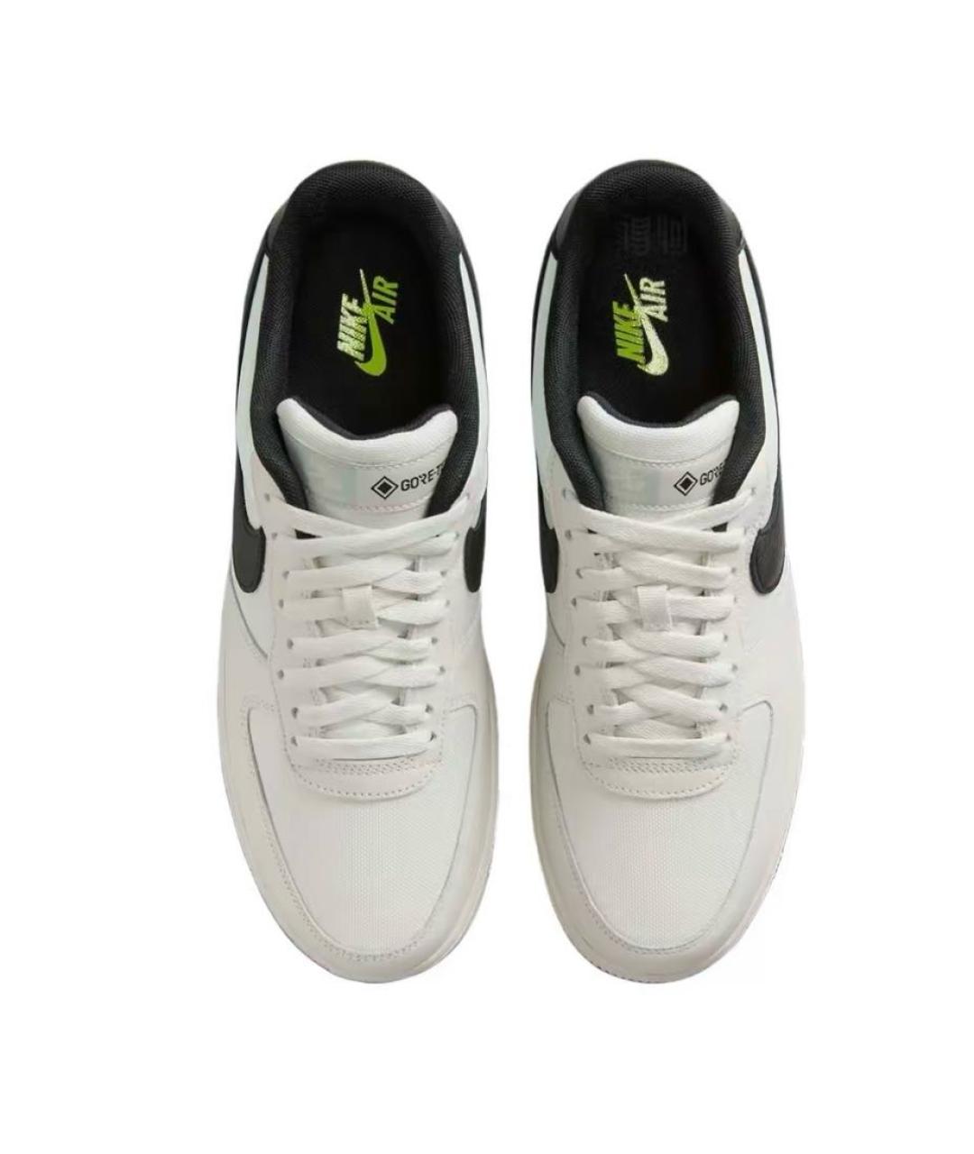 NIKE Белые кожаные низкие кроссовки / кеды, фото 3