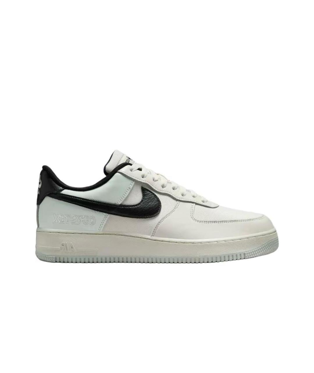 NIKE Белые кожаные низкие кроссовки / кеды, фото 10