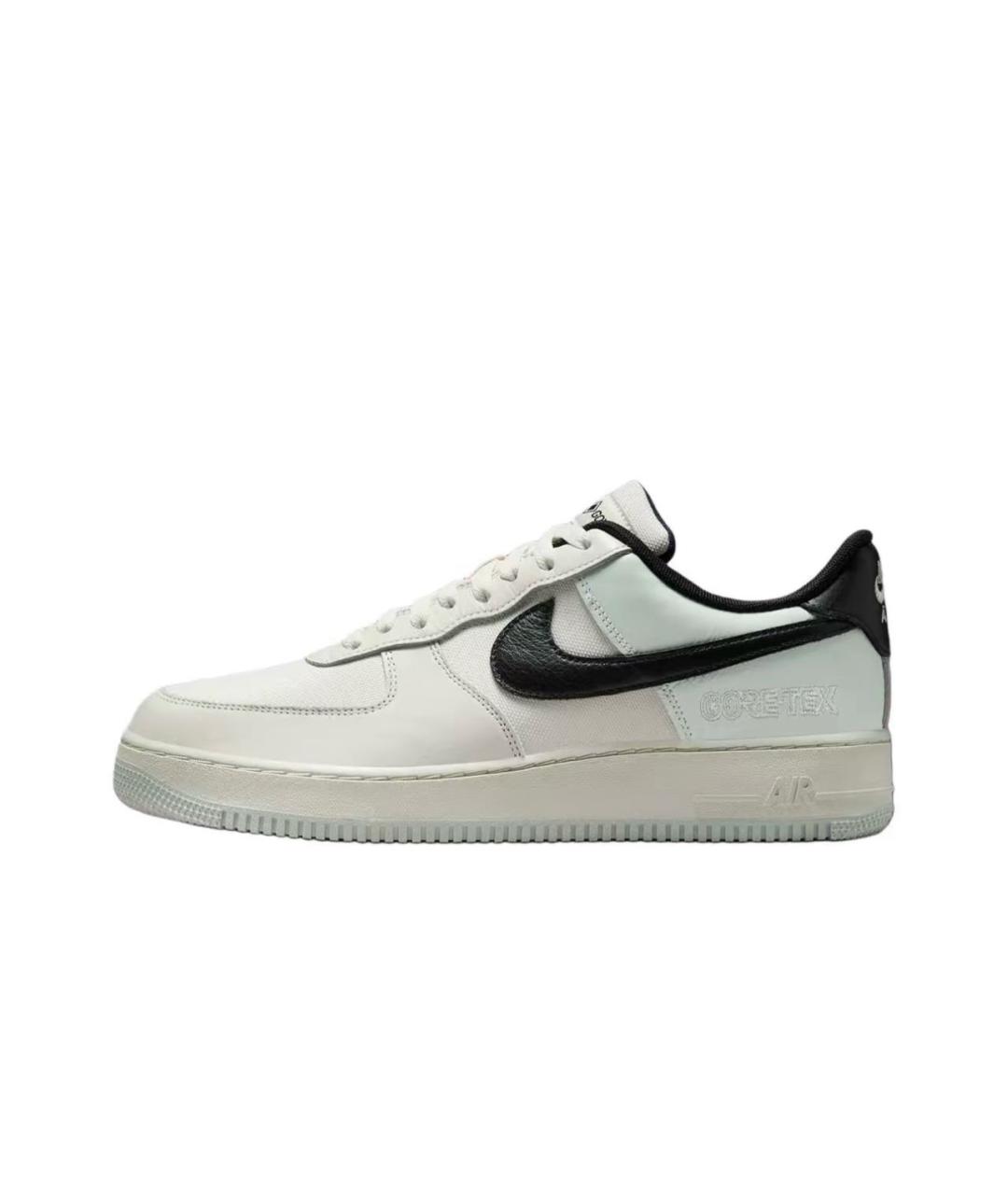 NIKE Белые кожаные низкие кроссовки / кеды, фото 9