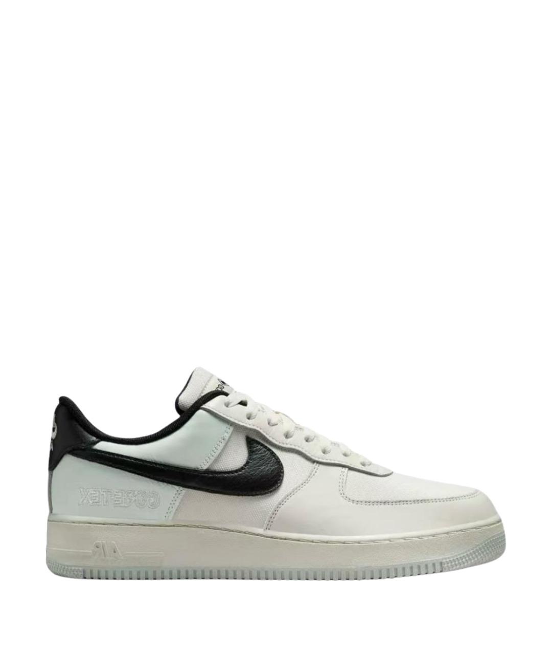 NIKE Белые кожаные низкие кроссовки / кеды, фото 1