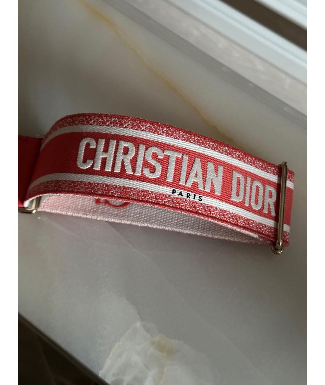CHRISTIAN DIOR Бежевая плетеная пляжная сумка, фото 7