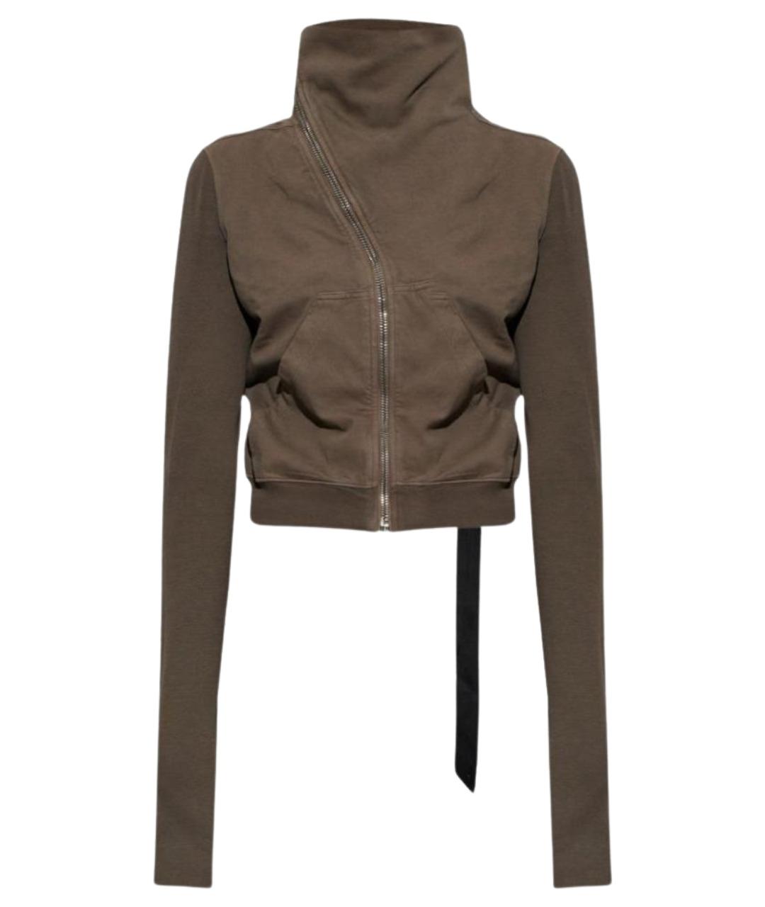 RICK OWENS DRKSHDW Серая хлопковая куртка, фото 1
