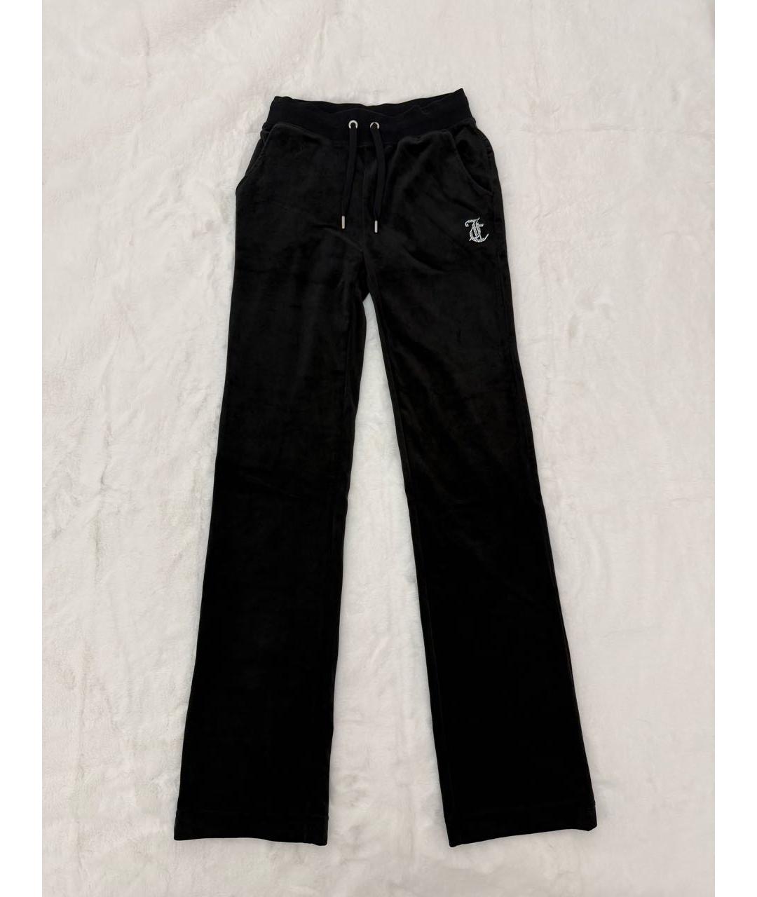 JUICY COUTURE Черный велюровый спортивные костюмы, фото 4