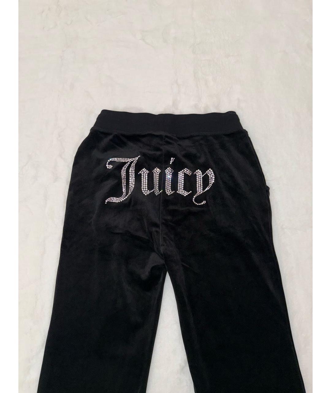 JUICY COUTURE Черный велюровый спортивные костюмы, фото 5