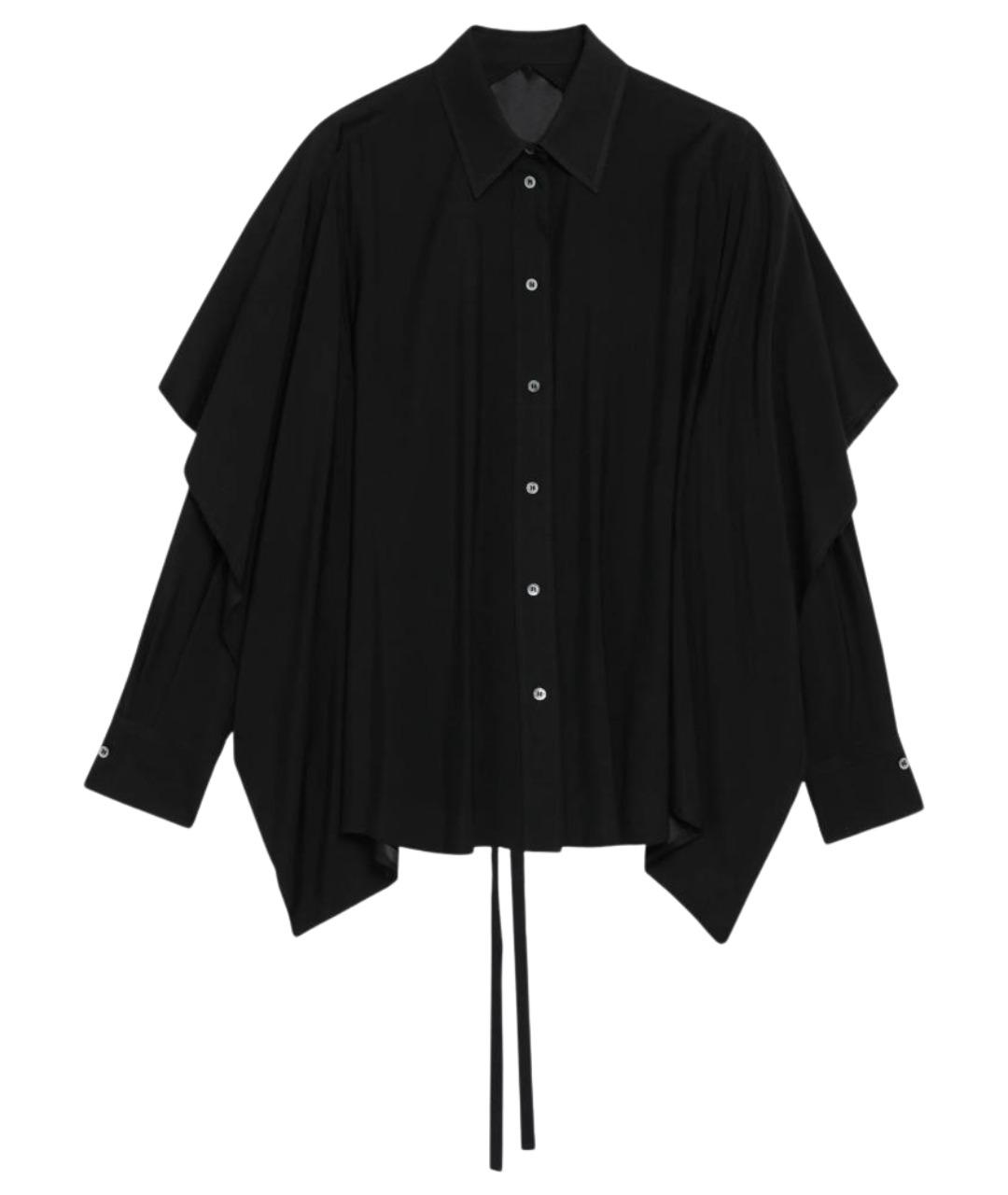 MAISON MARGIELA Черная вискозная рубашка, фото 1