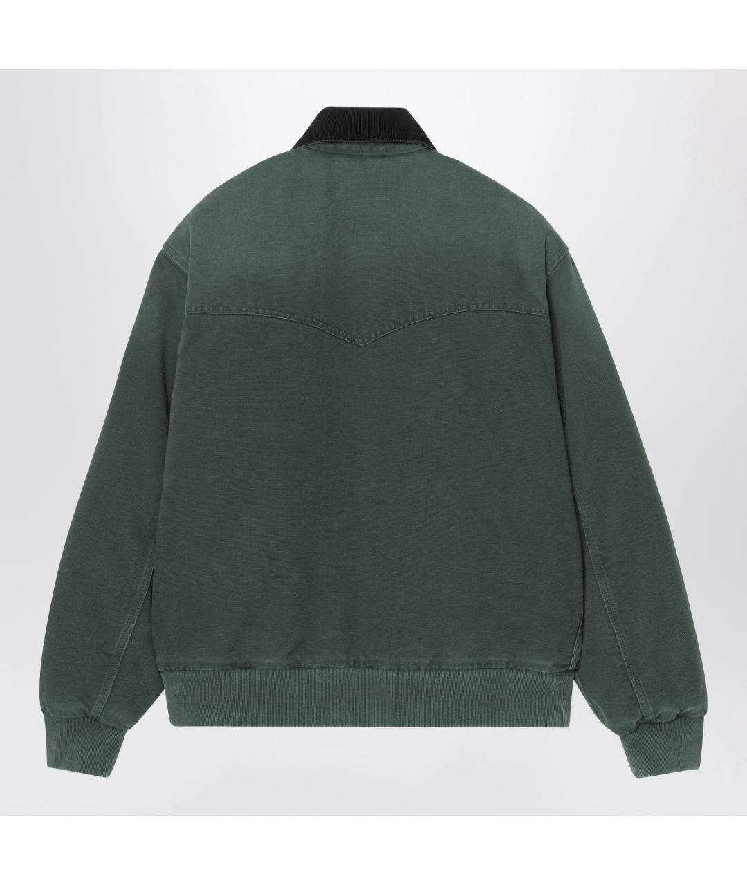 CARHARTT WIP Зеленая хлопковая куртка, фото 2