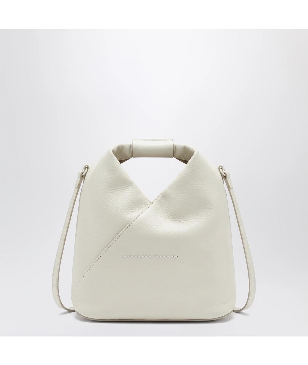 MM6 MAISON MARGIELA Белая сумка тоут из искусственной кожи, фото 2