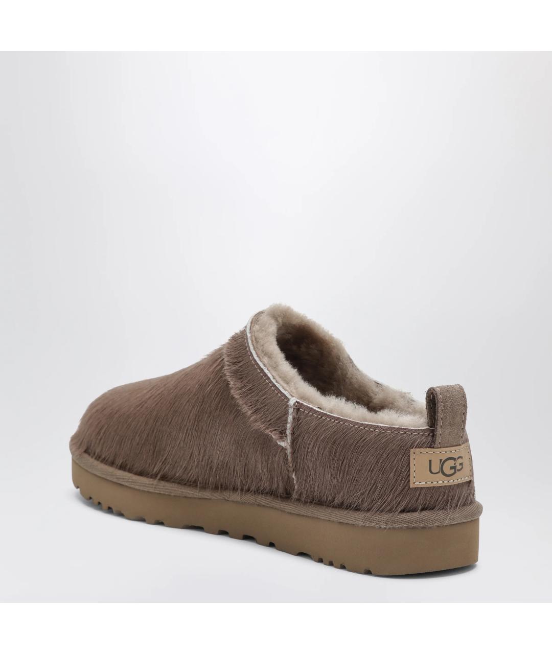 UGG Коричневые кожаные ботинки, фото 2