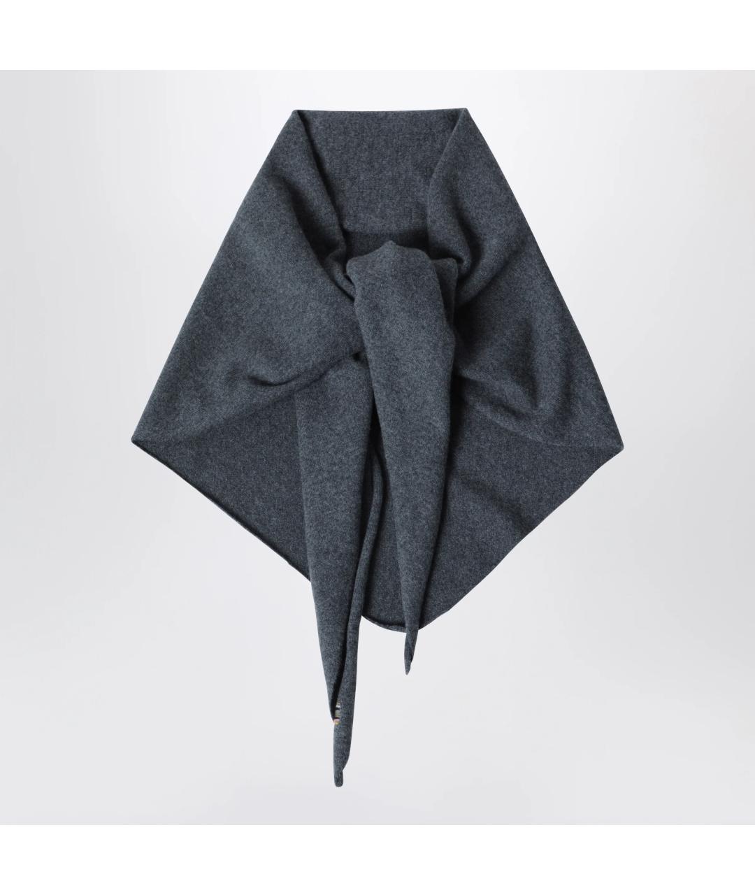 EXTREME CASHMERE Серый кашемировый шарф, фото 3