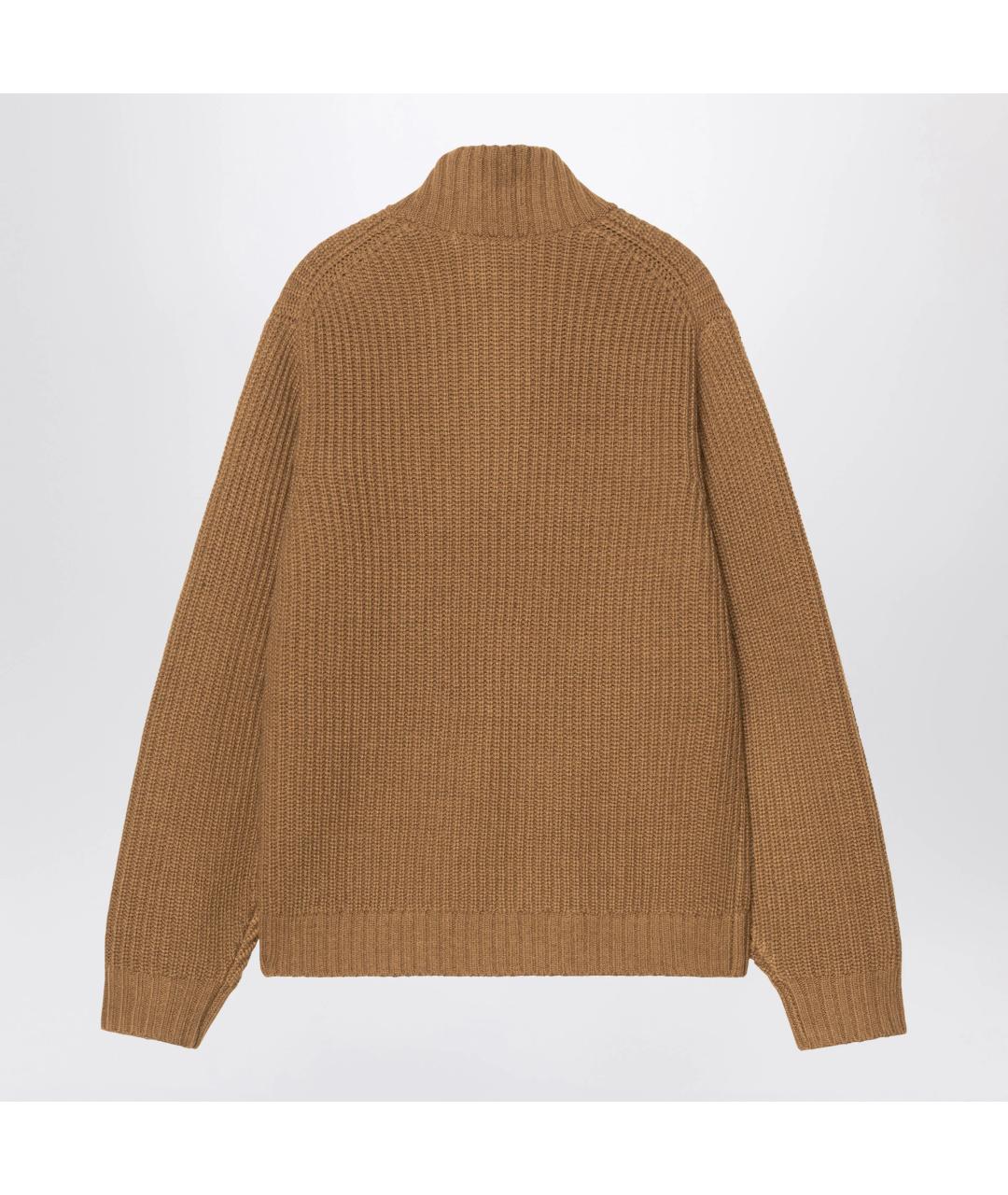 CARHARTT WIP Коричневый шерстяной джемпер / свитер, фото 2