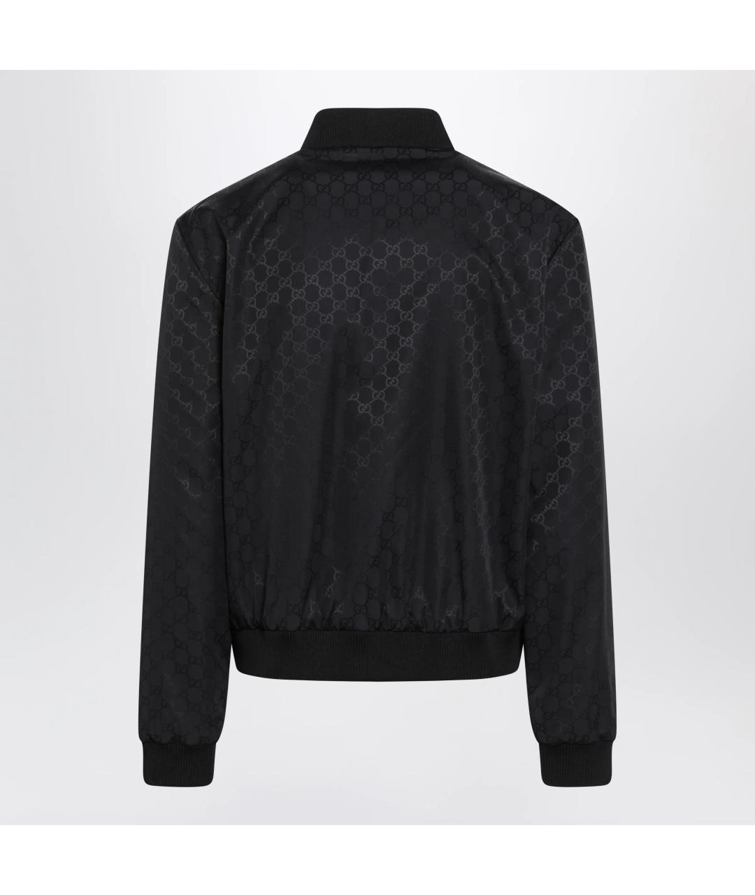 GUCCI Черная полиамидовая куртка, фото 2