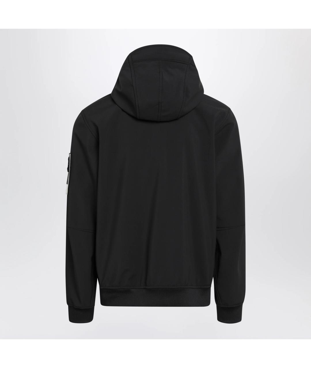 STONE ISLAND Черная полиэстеровая куртка, фото 2