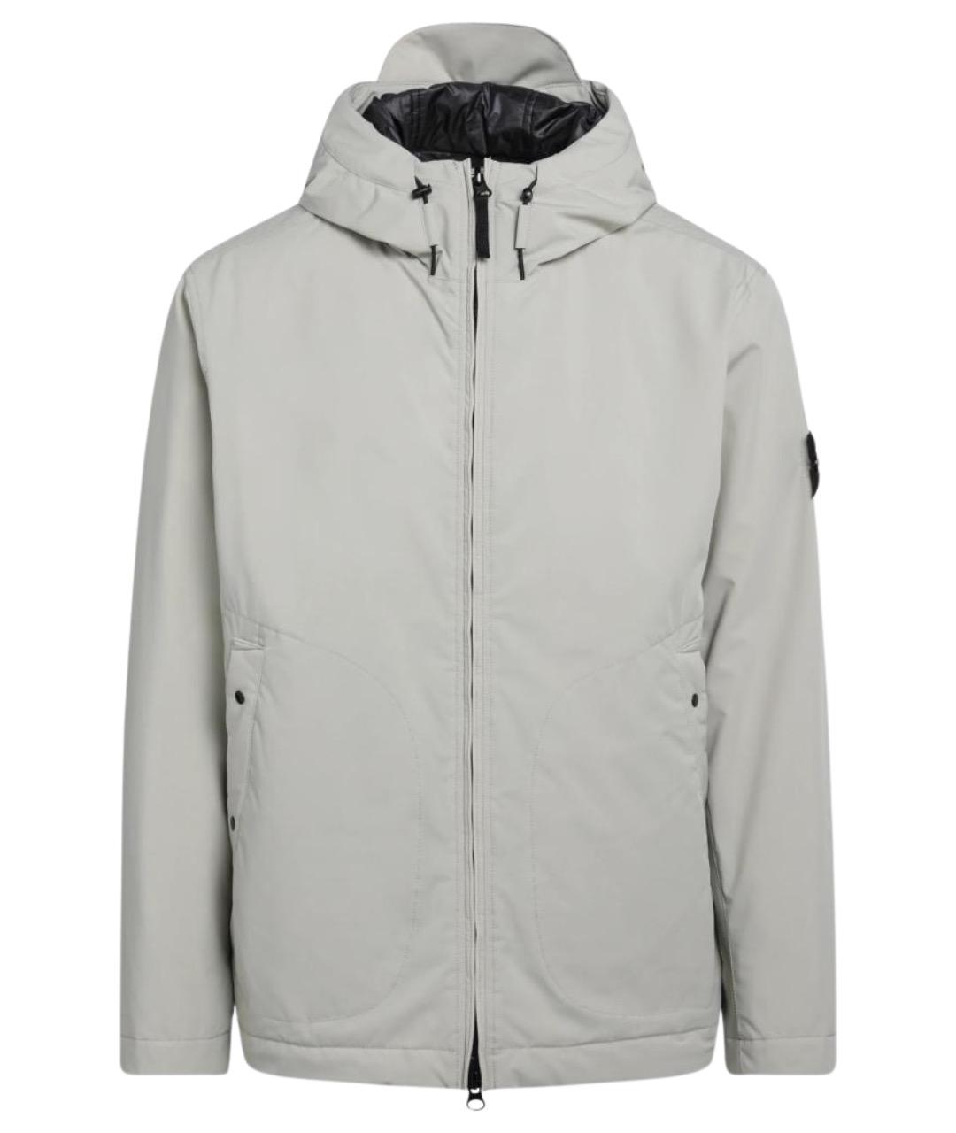 STONE ISLAND Бежевая полиэстеровая куртка, фото 1