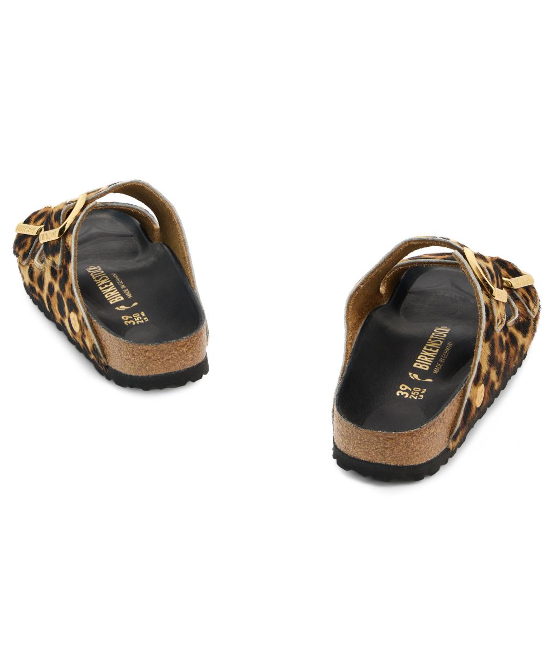 BIRKENSTOCK Мульти кожаные сандалии, фото 4