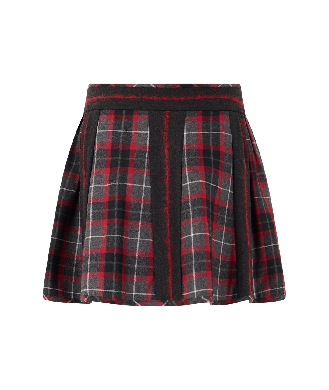 VIVIENNE WESTWOOD Мульти шерстяная юбка мини, фото 2