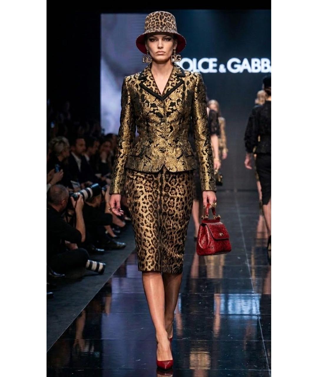 DOLCE&GABBANA Коричневая шляпа, фото 4