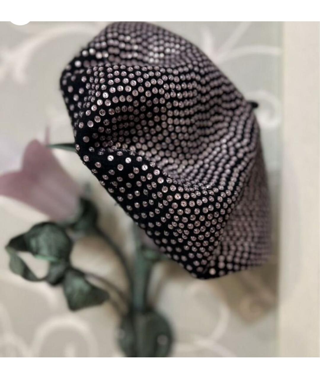 DOLCE&GABBANA Серебряная шерстяная шапка, фото 4