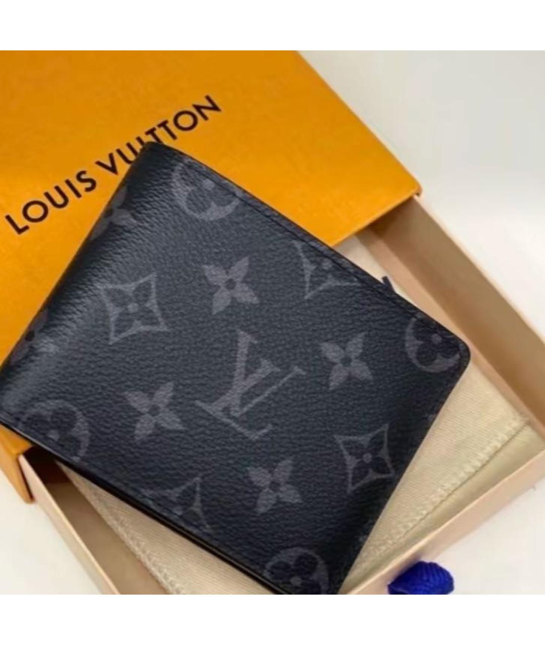 LOUIS VUITTON Черный кошелек, фото 3