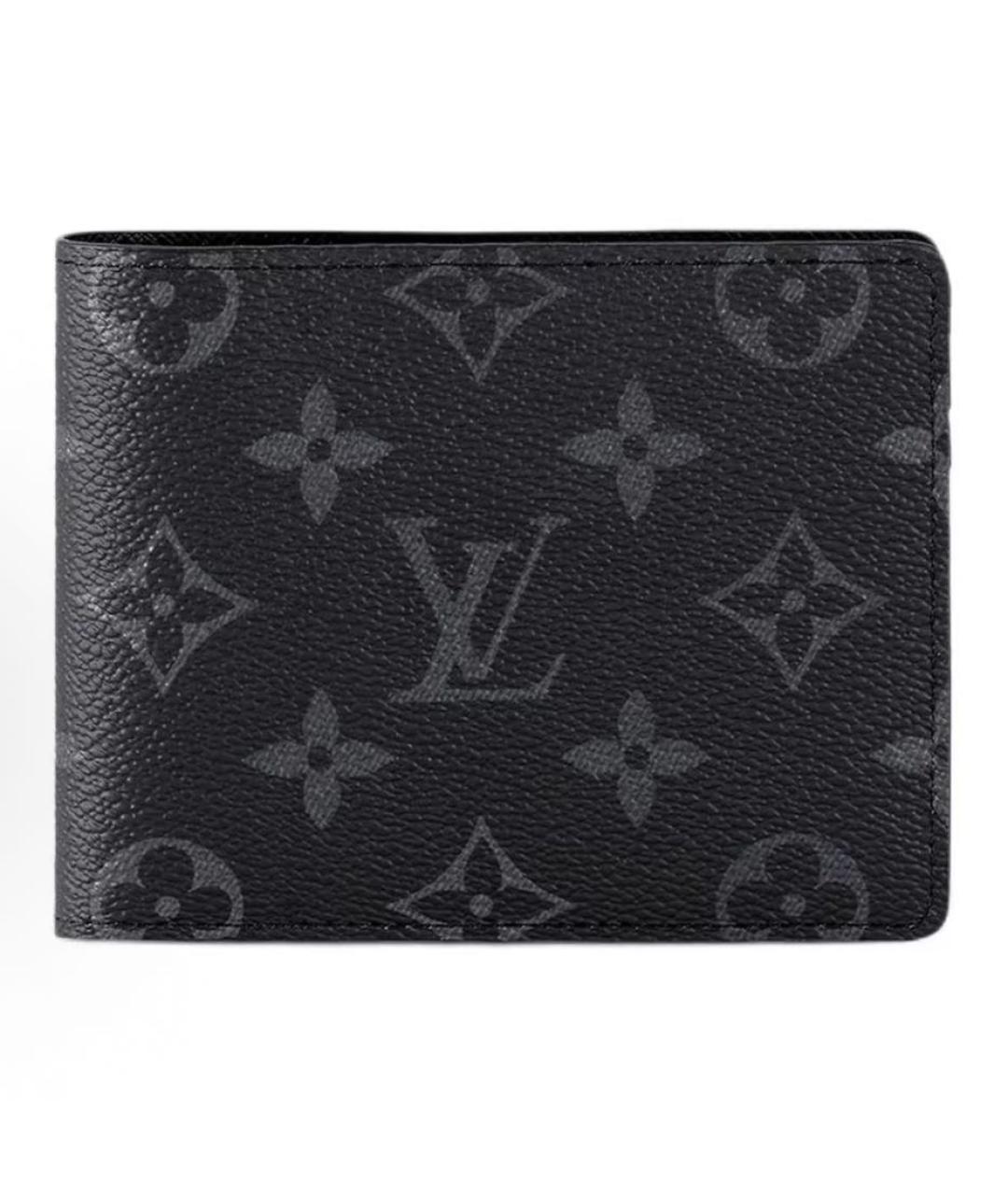 LOUIS VUITTON Черный кошелек, фото 5