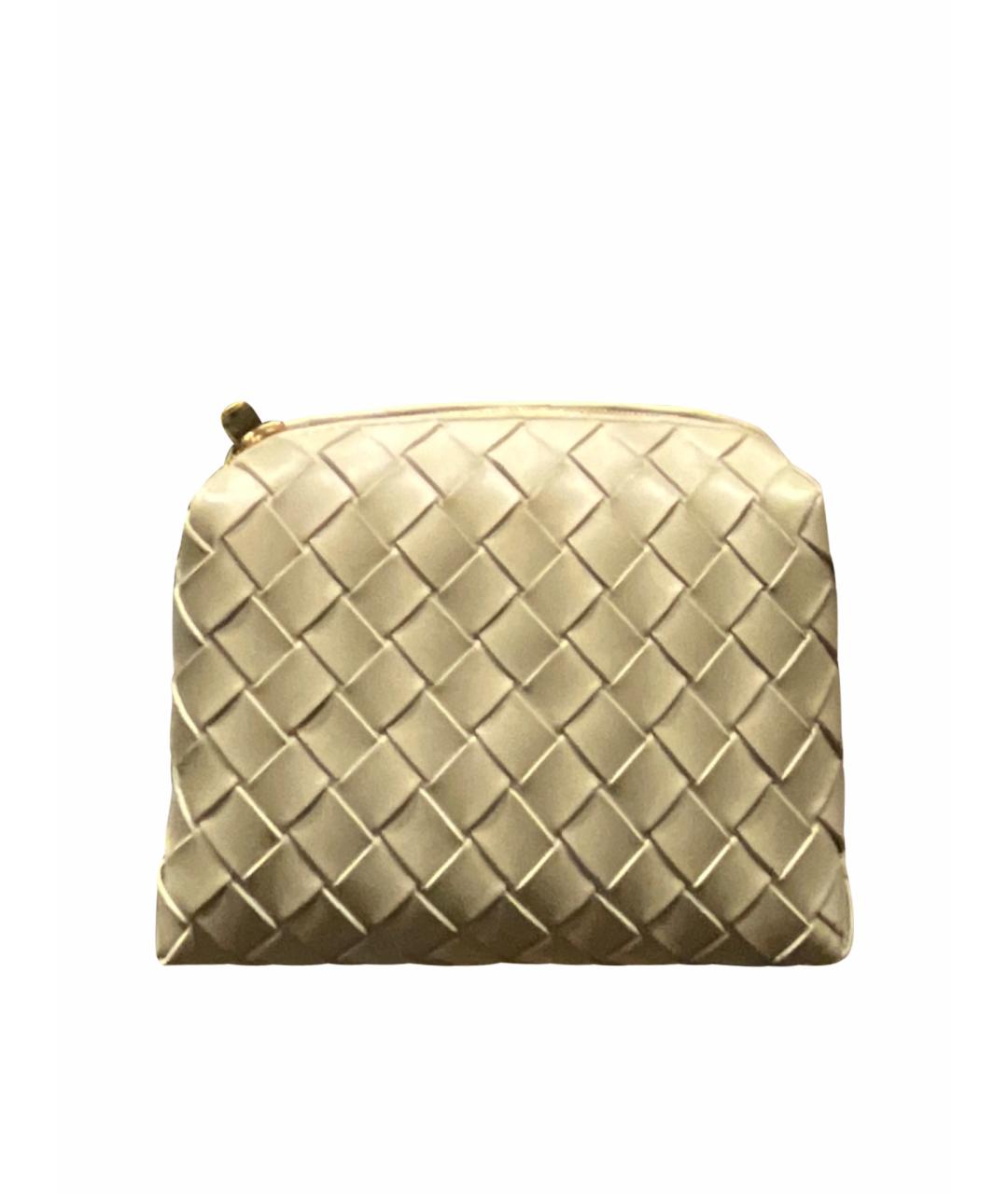 BOTTEGA VENETA Зеленая кожаная сумка через плечо, фото 1
