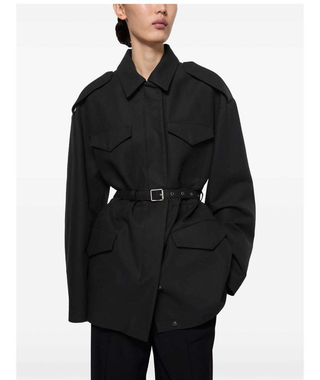 ACNE STUDIOS Черная хлопковая куртка, фото 2