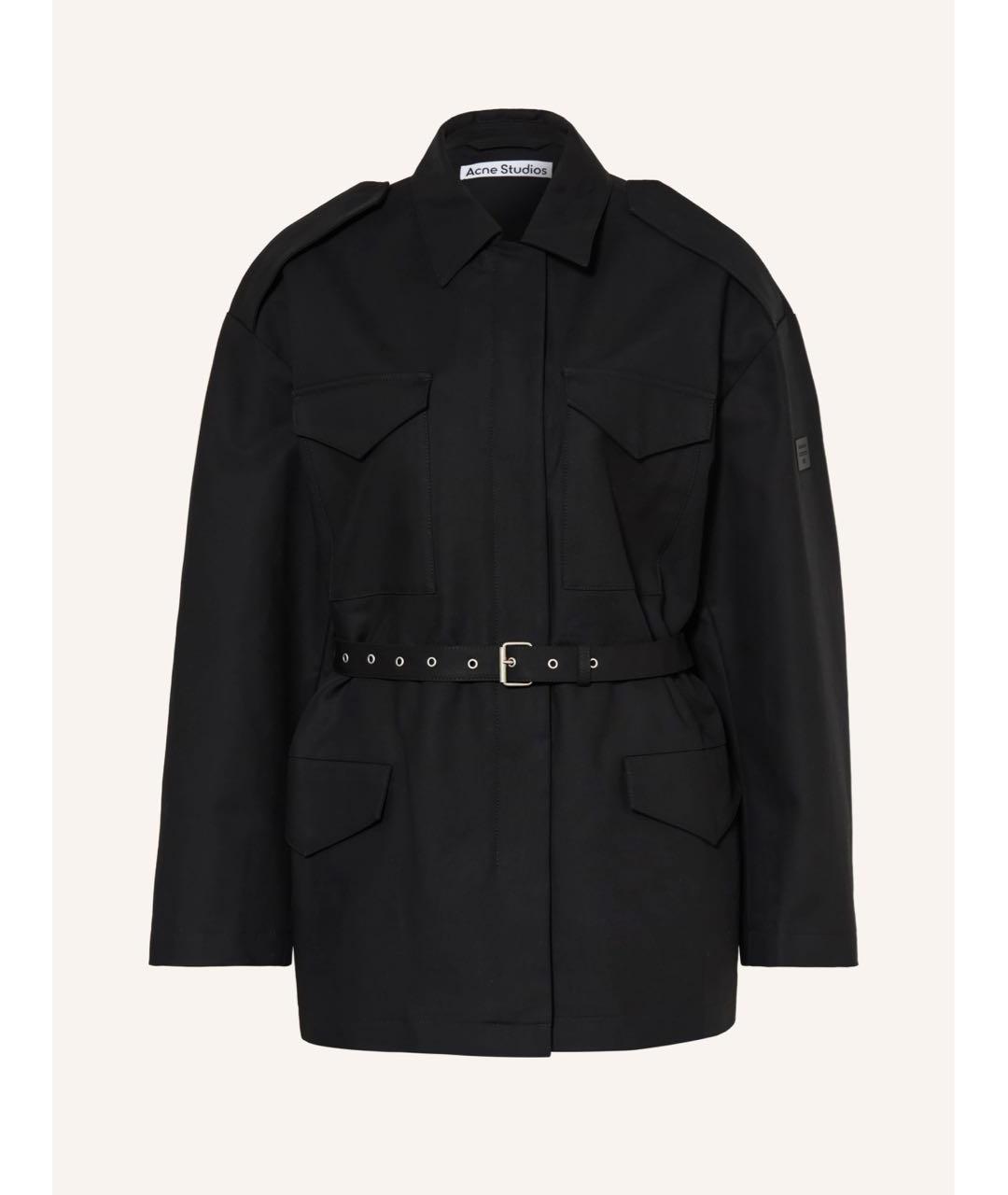 ACNE STUDIOS Черная хлопковая куртка, фото 5