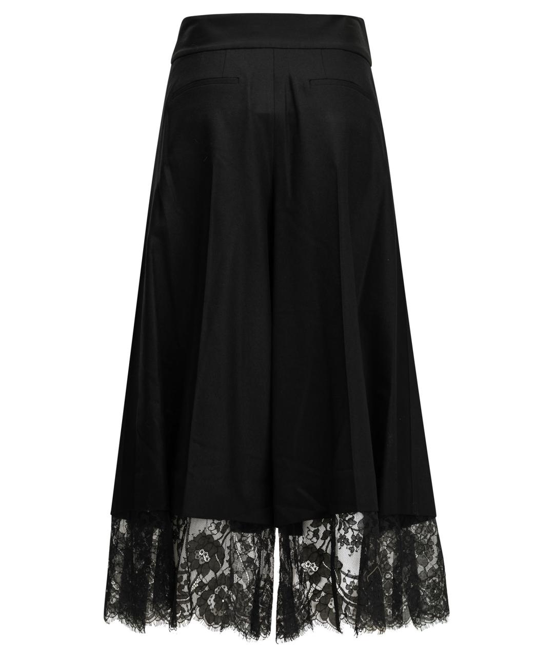 ZIMMERMANN Черные шерстяные брюки широкие, фото 2