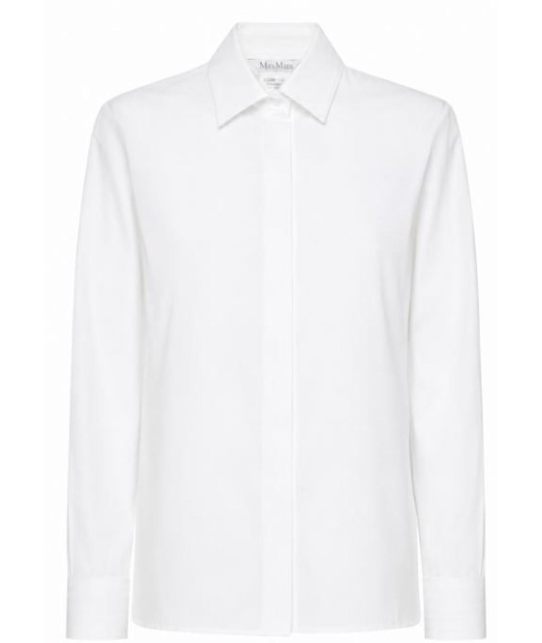 MAX MARA Белая шерстяная рубашка, фото 1