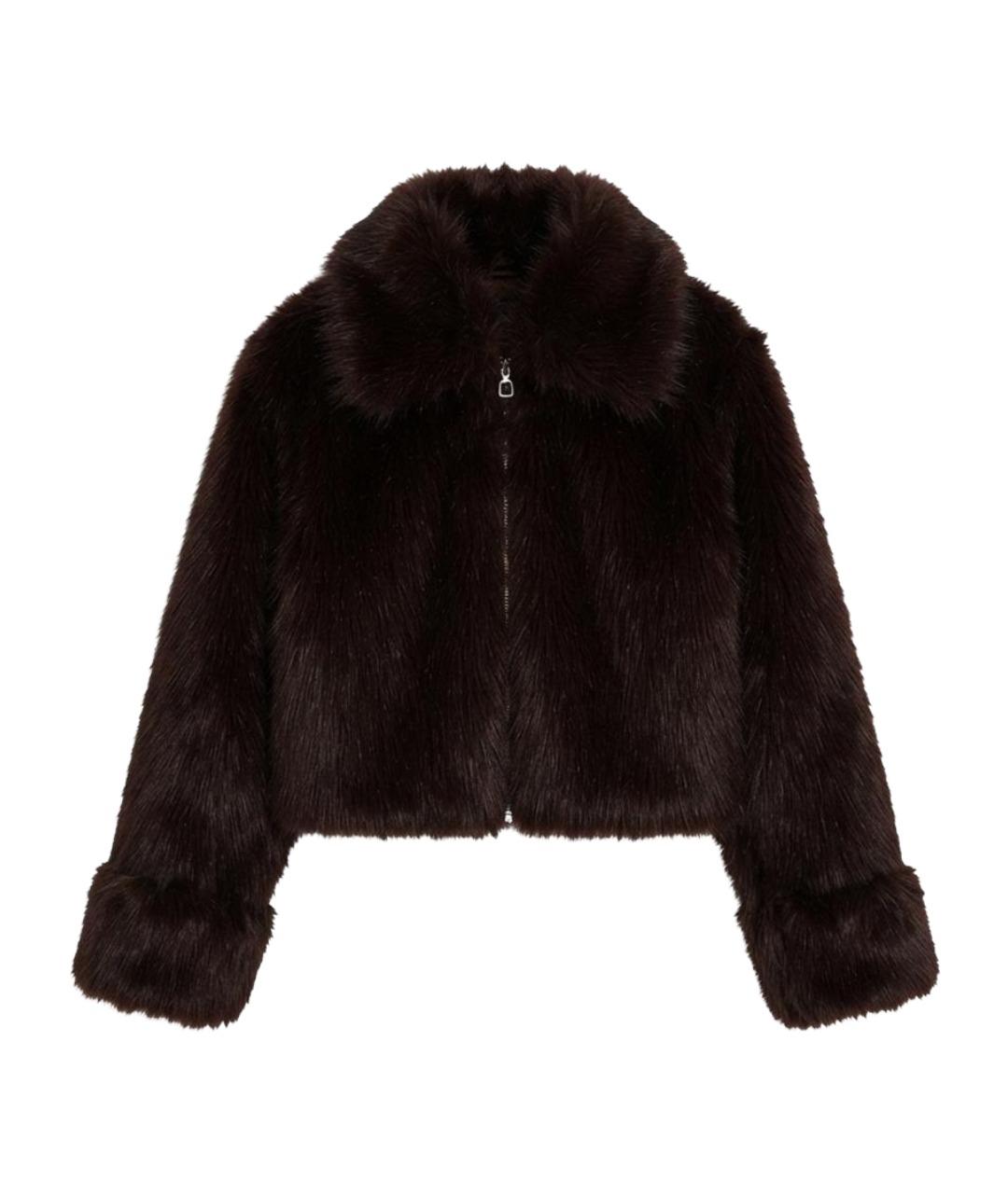 THE FRANKIE SHOP Фиолетовая полиэстеровая куртка, фото 1