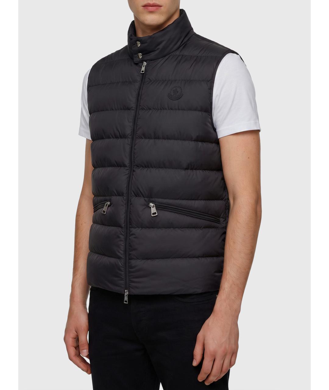 MONCLER Полиамидовый жилет, фото 3