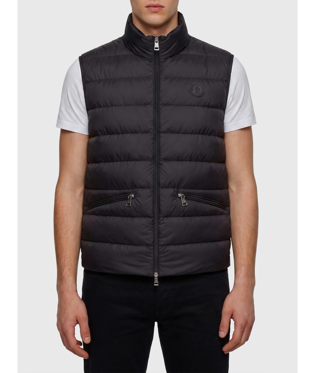 MONCLER Полиамидовый жилет, фото 6