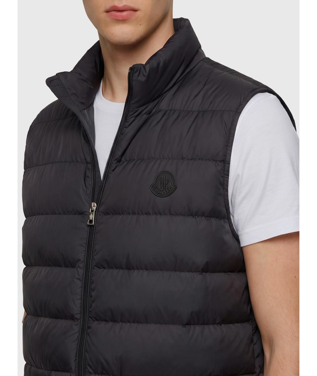 MONCLER Полиамидовый жилет, фото 4