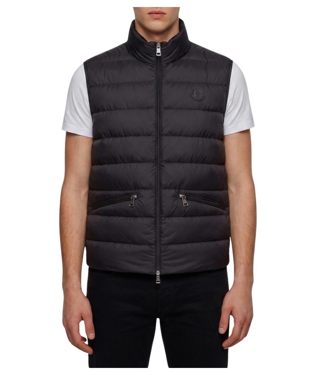 MONCLER Полиамидовый жилет, фото 1