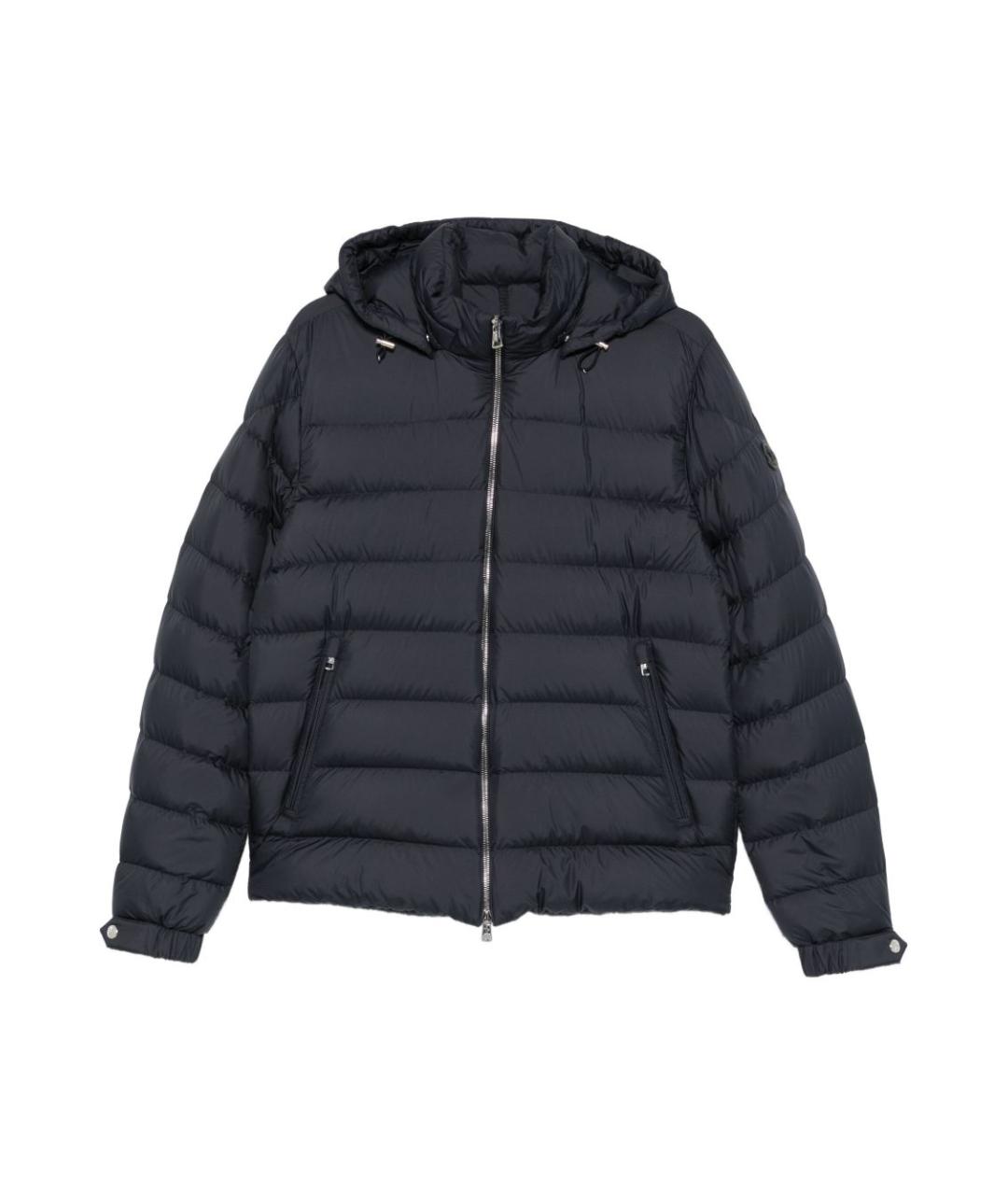 MONCLER Антрацитовая полиамидовая куртка, фото 1