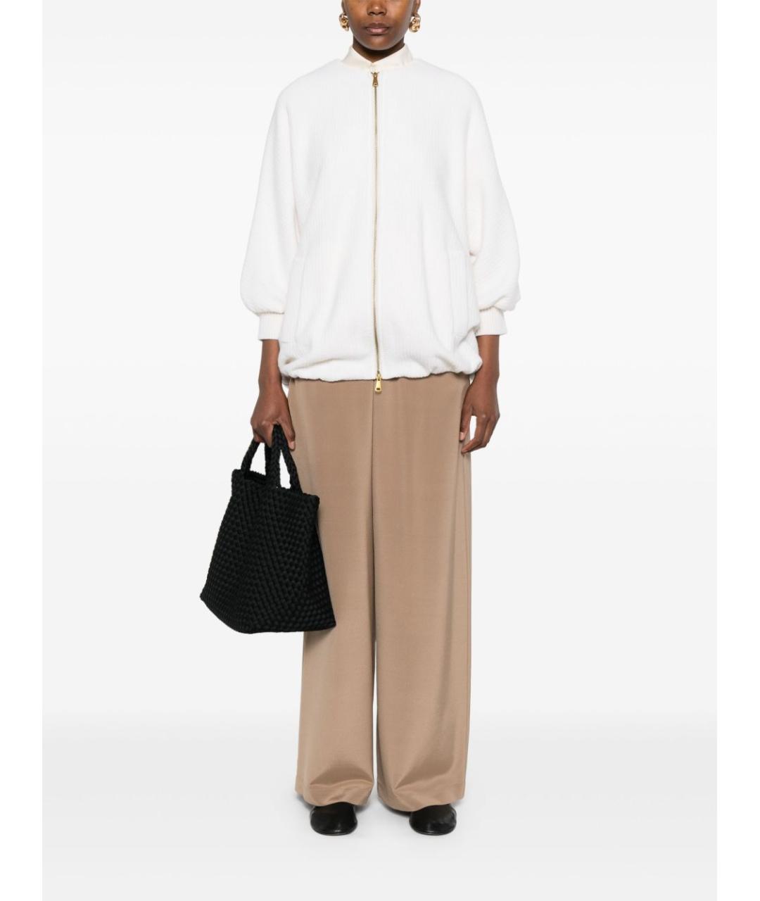 MAX MARA Белый шерстяной кардиган, фото 4