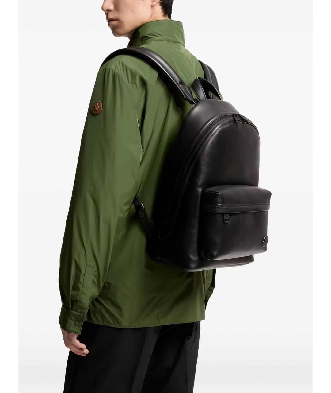 MONCLER Черный рюкзак, фото 3