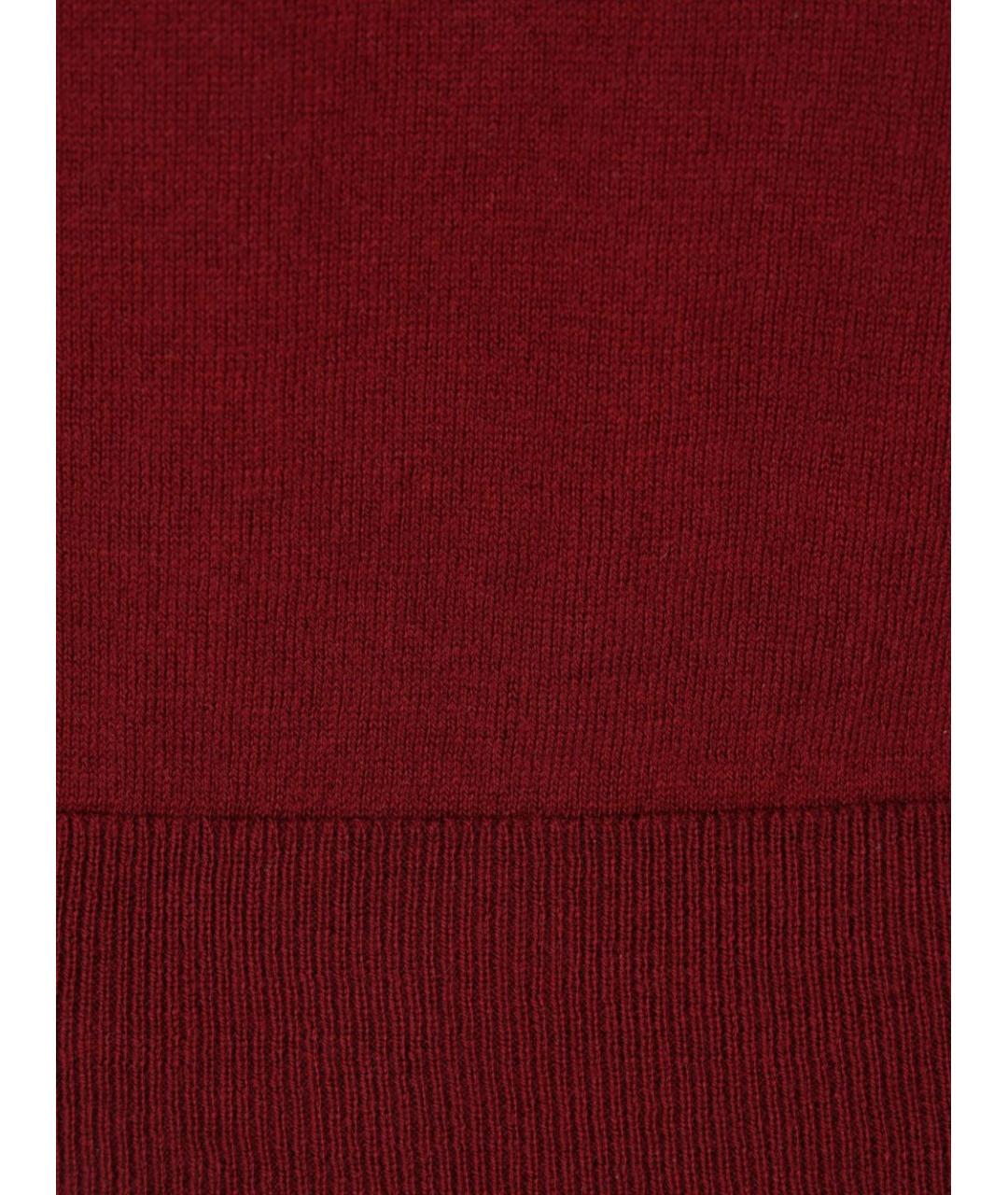 'S MAX MARA Красная шерстяная футболка, фото 2