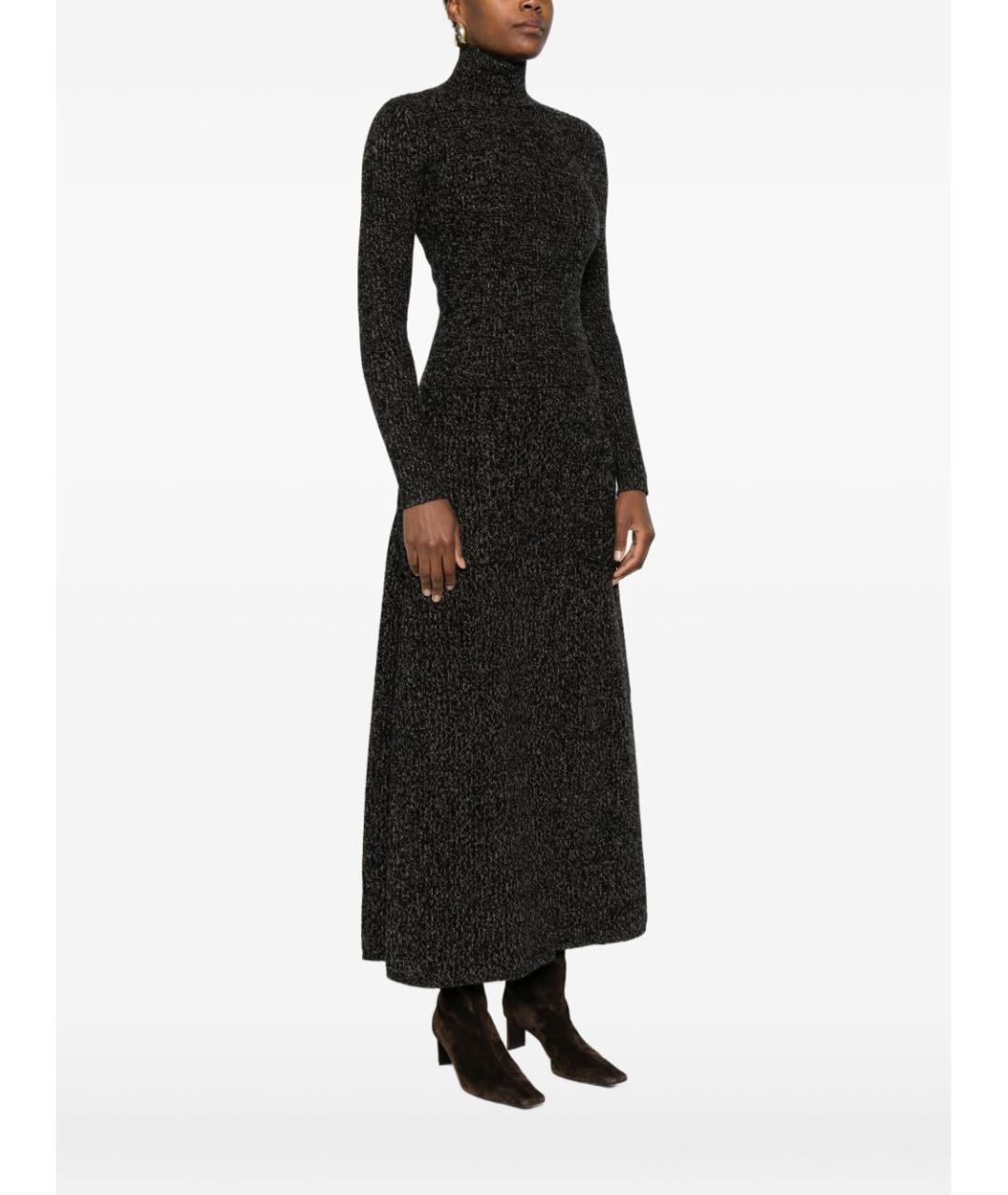 MAX MARA Коричневая шерстяная водолазка, фото 4