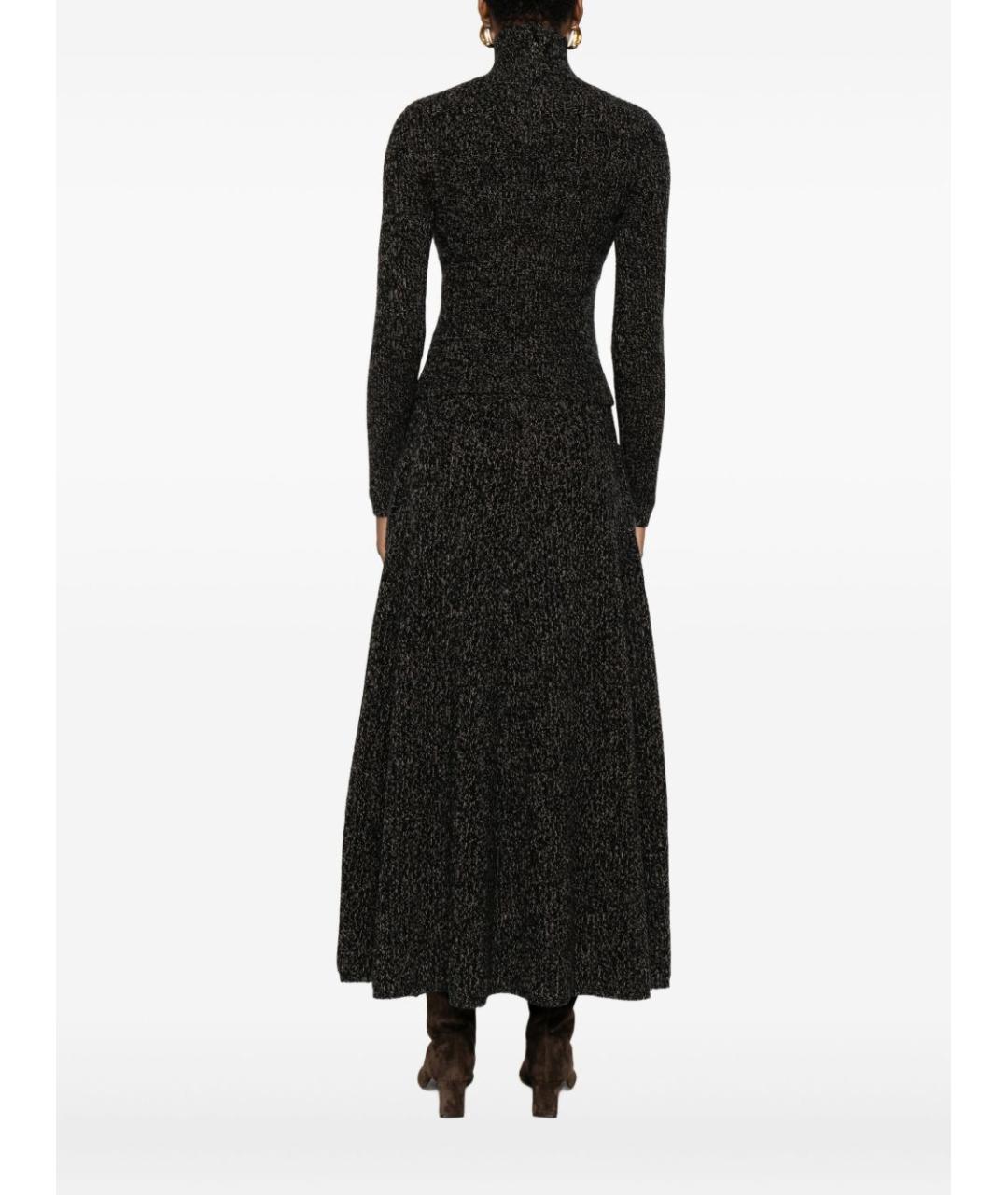 MAX MARA Коричневая шерстяная водолазка, фото 3