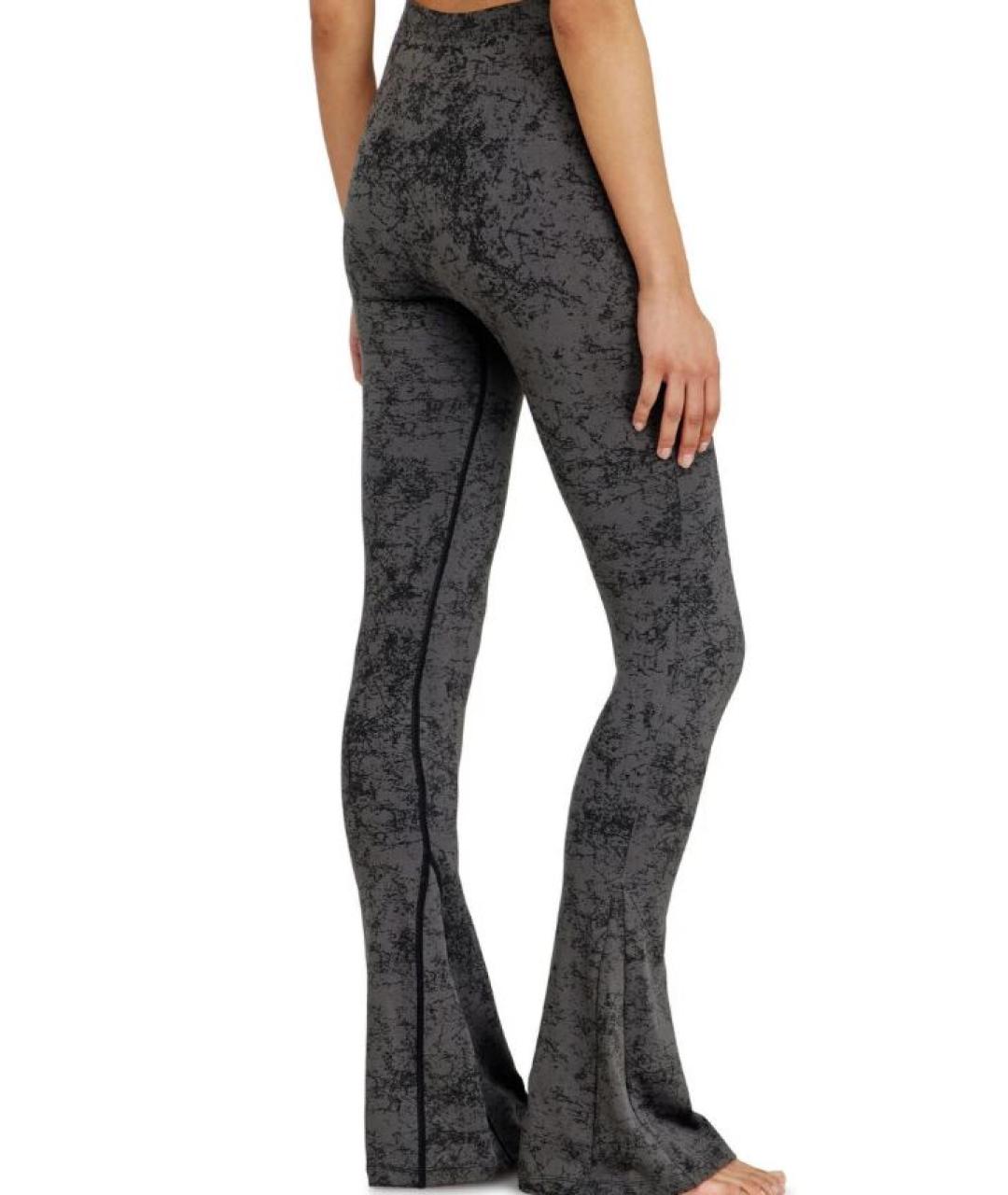 DIESEL Антрацитовые хлопковые прямые брюки, фото 2