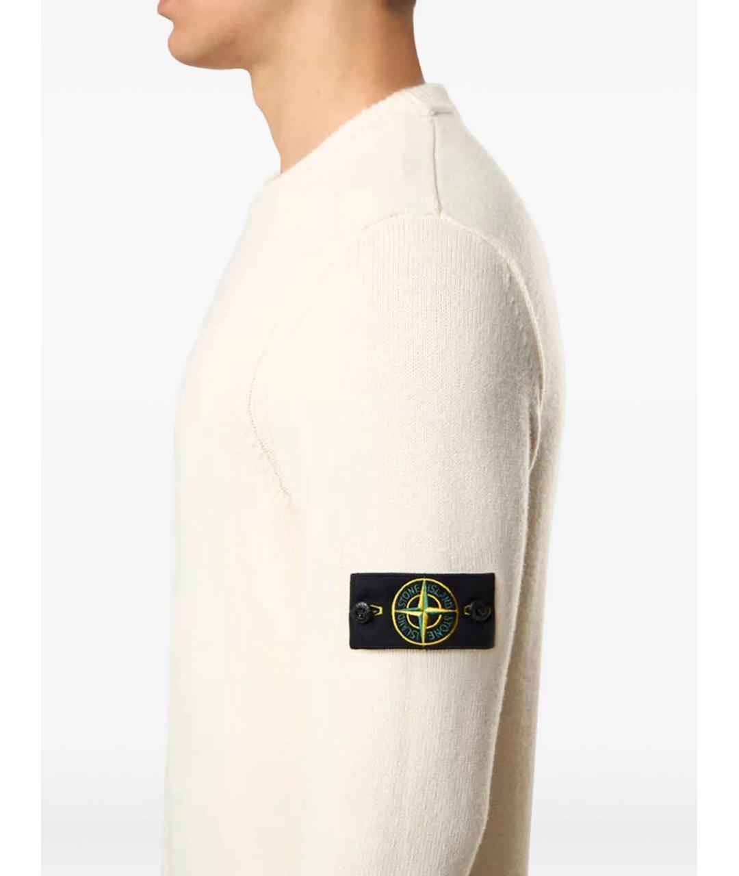 STONE ISLAND Хлопковый джемпер / свитер, фото 5