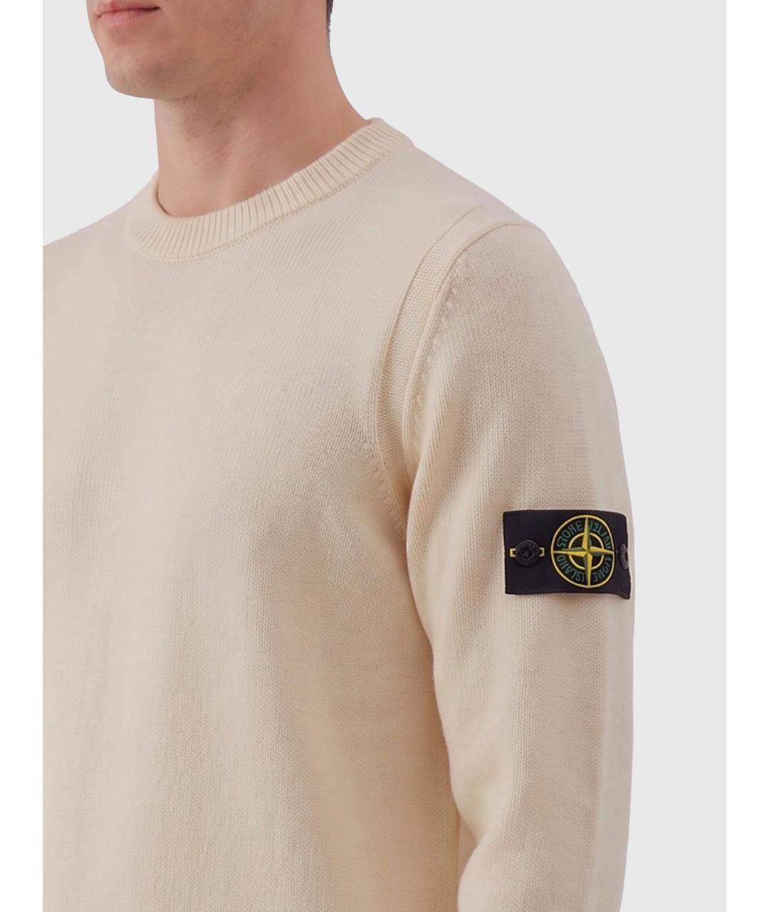 STONE ISLAND Хлопковый джемпер / свитер, фото 3