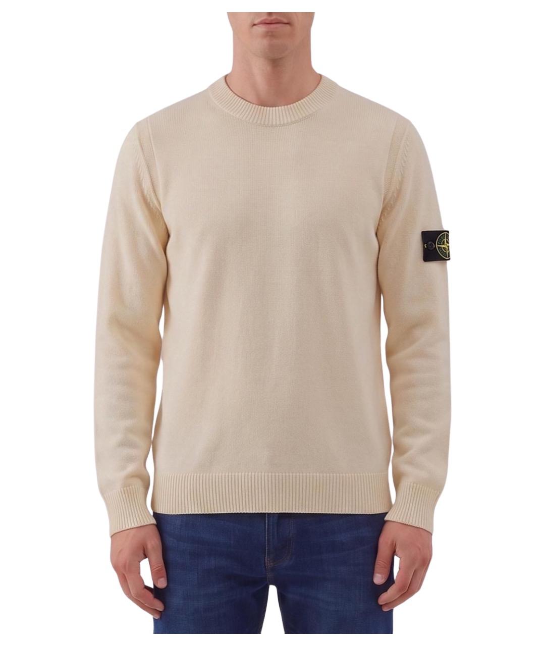 STONE ISLAND Хлопковый джемпер / свитер, фото 1