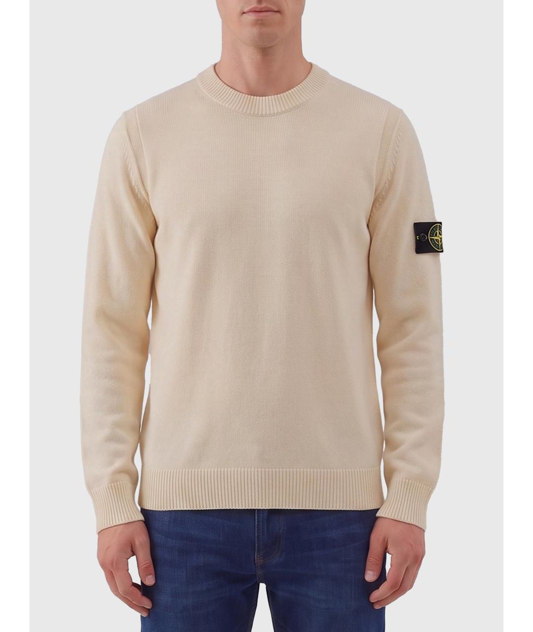 STONE ISLAND Хлопковый джемпер / свитер, фото 6