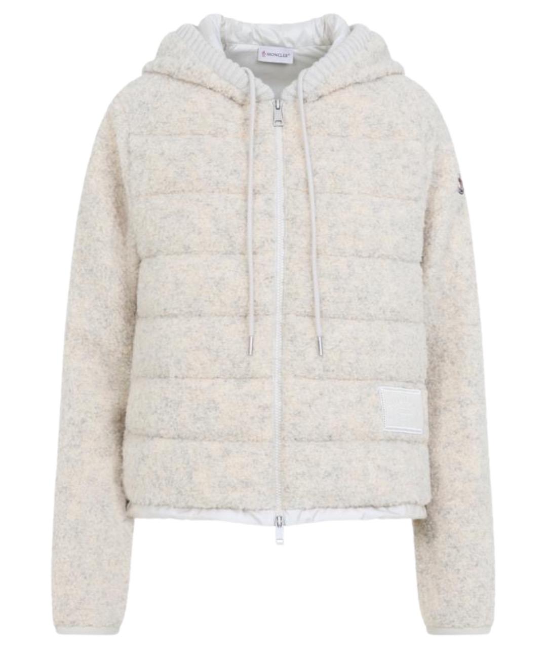 MONCLER Бежевая хлопковая куртка, фото 1