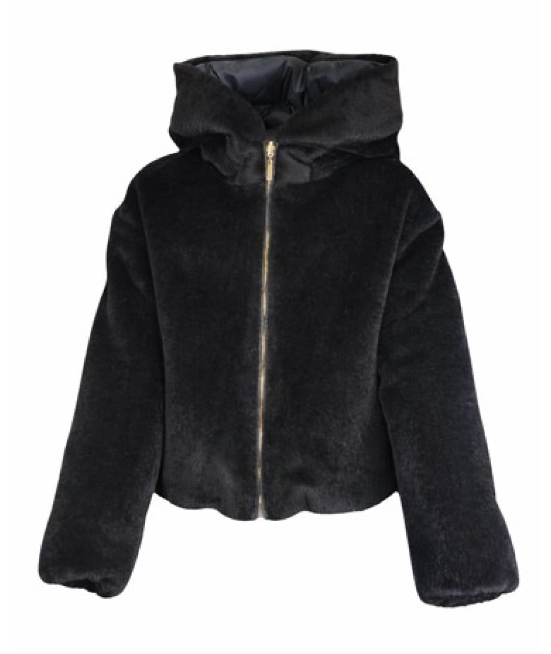 MAX MARA Черная полиэстеровая куртка, фото 1