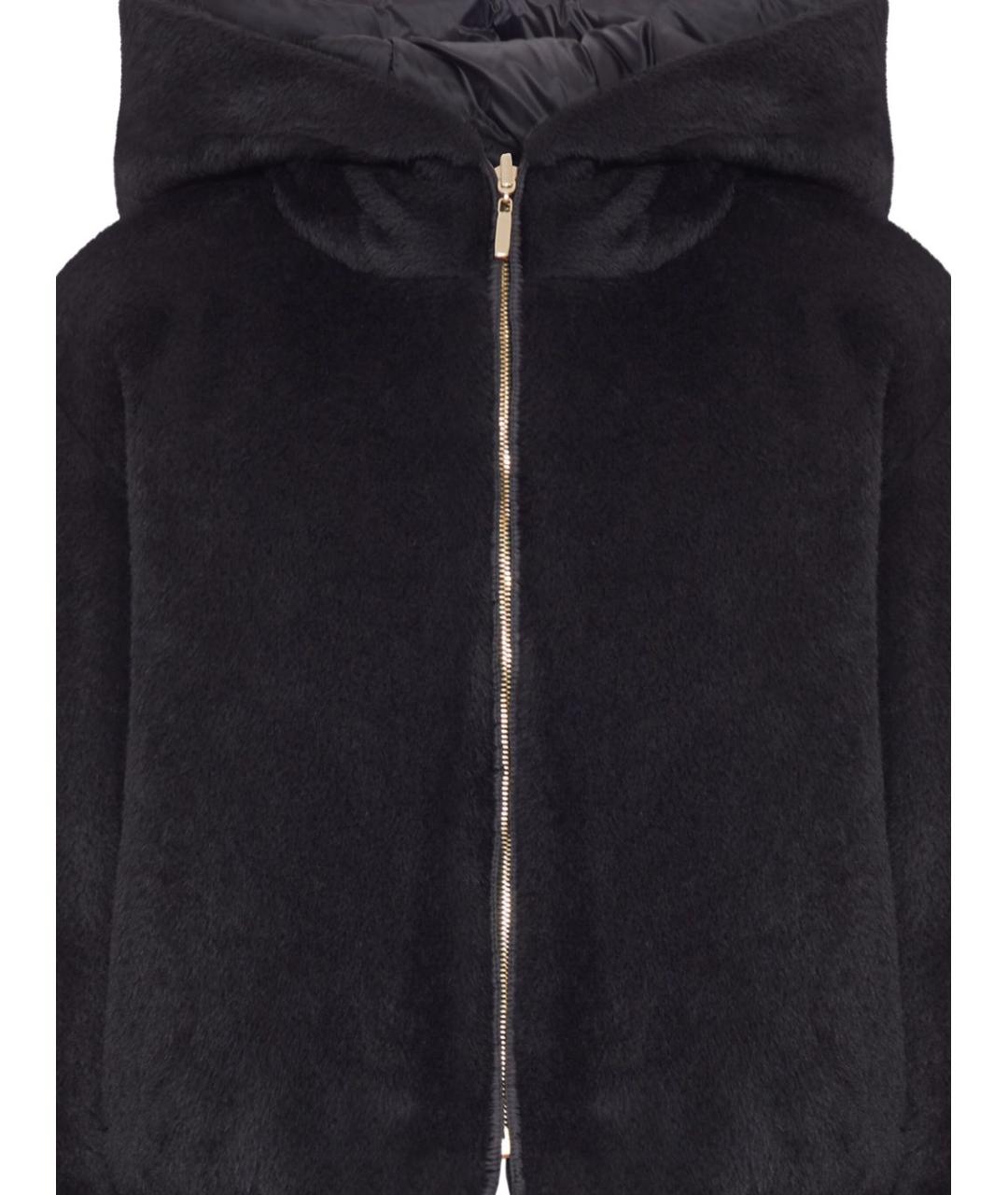 MAX MARA Черная полиэстеровая куртка, фото 3