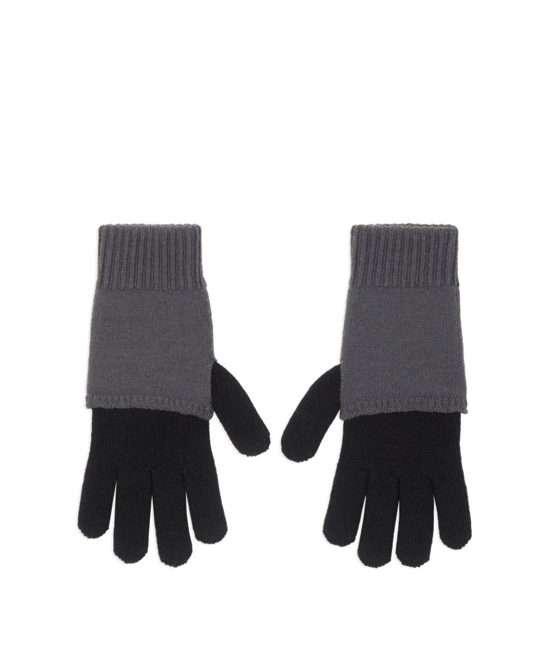 MM6 MAISON MARGIELA Серые перчатки, фото 1