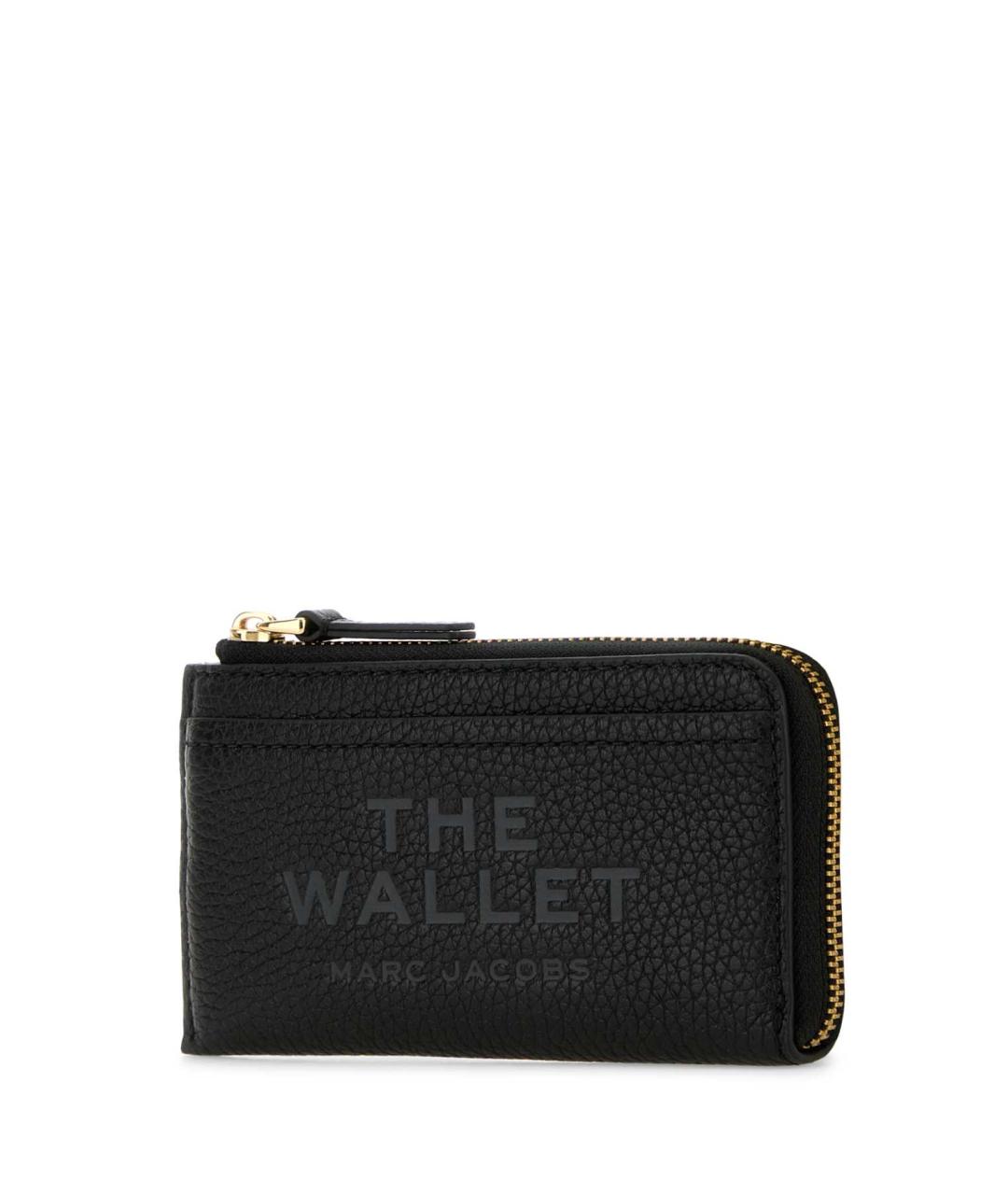 MARC JACOBS Черный кожаный кошелек, фото 2