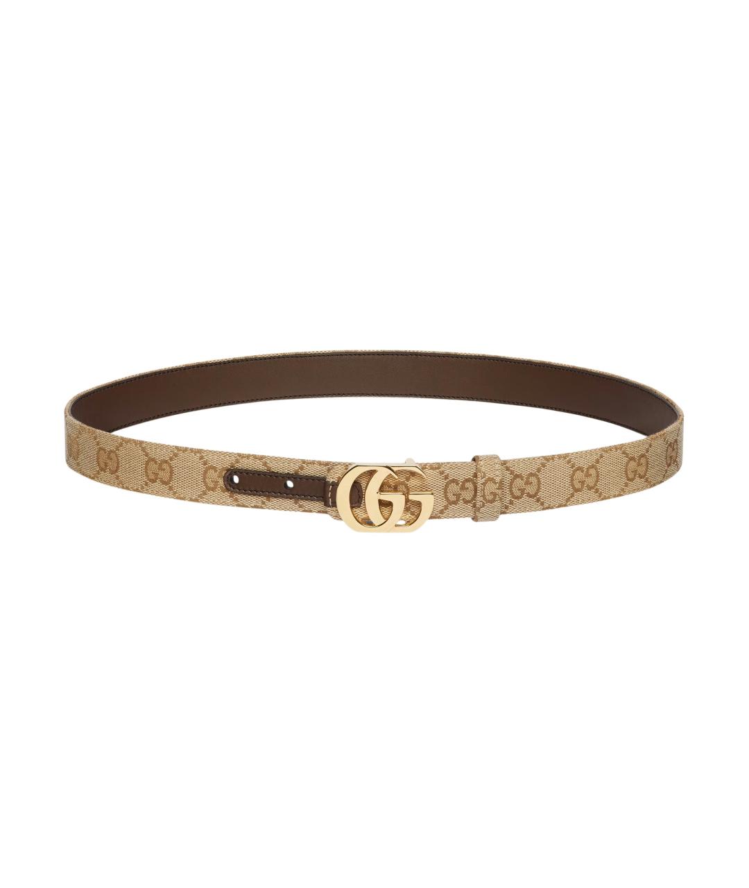 GUCCI Коричневый кожаный ремень, фото 4